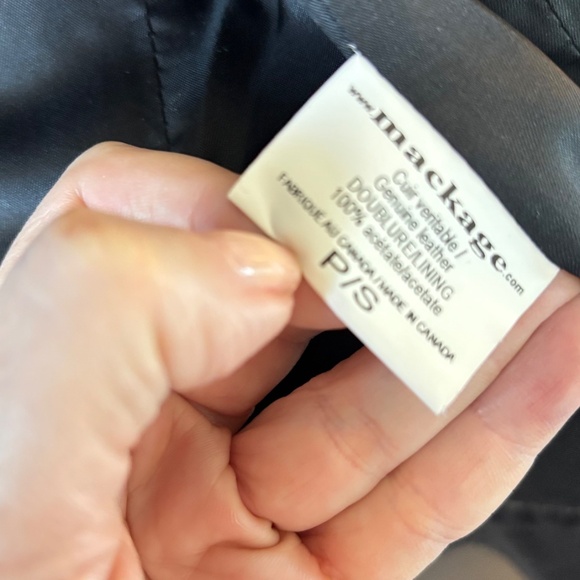 Mackage moto jacket - Picture 3 of 3